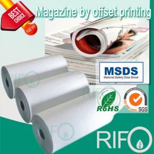 Rph-100 White BOPP Synthetic Paper für Offsetdruckbare Magazinmaterialien