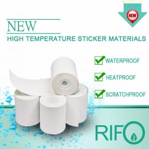 Rifo Eco Friendly Hochtemperatur-Schutzetiketten Etiketten Rohstoffe
